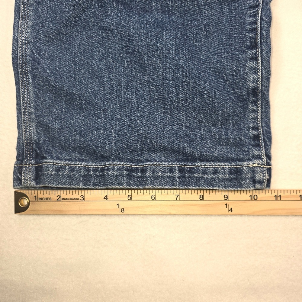 Torrid High Rise Carpenter Wide Leg Jeans Medium Wash Blue Denim Womens 16R - Picture 8 of 12
